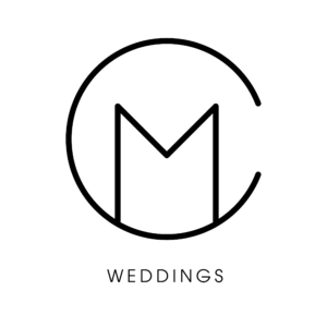 MC Weddings Logo weiß schwarz